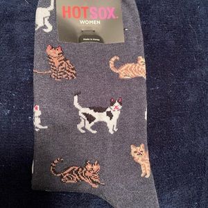 Woman’s cat socks